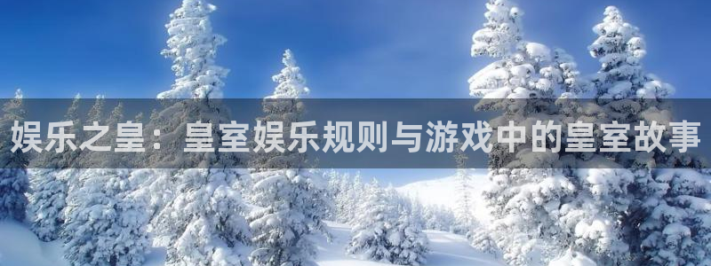 彩客网kgame：娱乐之皇：皇室娱乐规则与游戏中的皇室故事