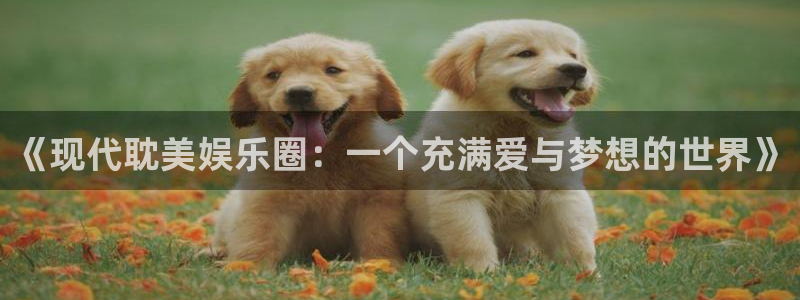 彩客网电子有限公司：《现代耽美娱乐圈：一个充满爱与梦想的世界》